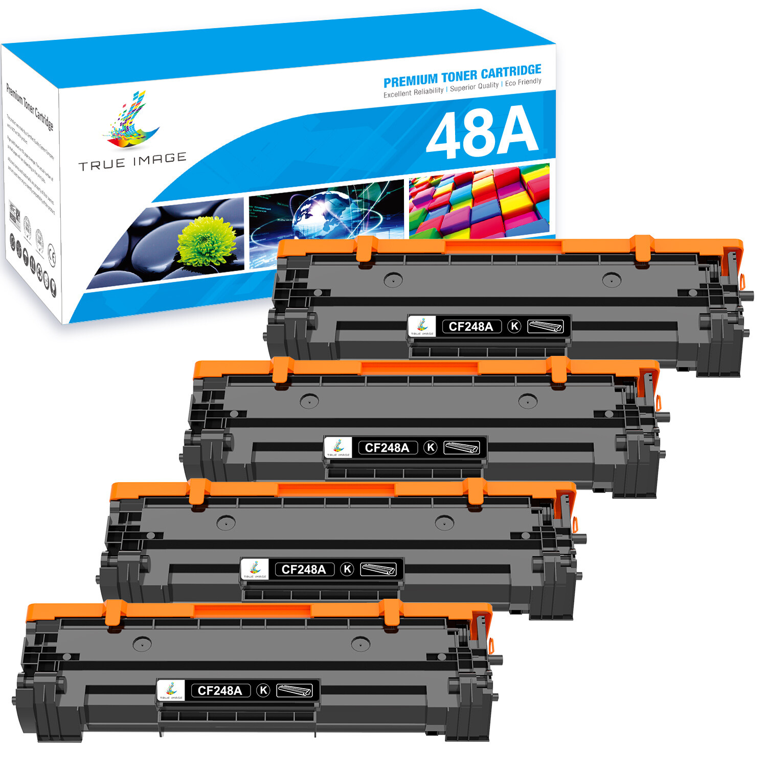 CF248A High Yield Toner Cartridge For HP 48A Laserjet Pro M15W MFP M29W M28W Lot