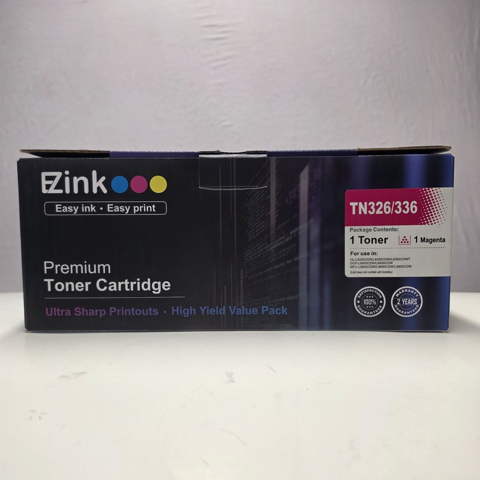EZink TN326/336 TN336 Magenta Compatible Laser Toner for Brother HL/MFC