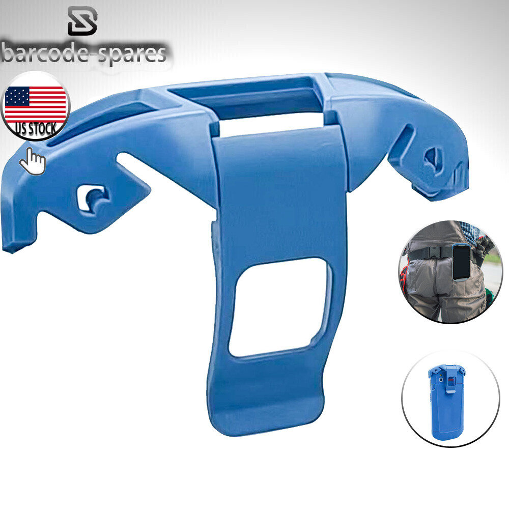 SG-TC51-CLIPHC1-01 Blue Plastic Carrying Clip for Zebra TC51 TC52 TC57 Scanners