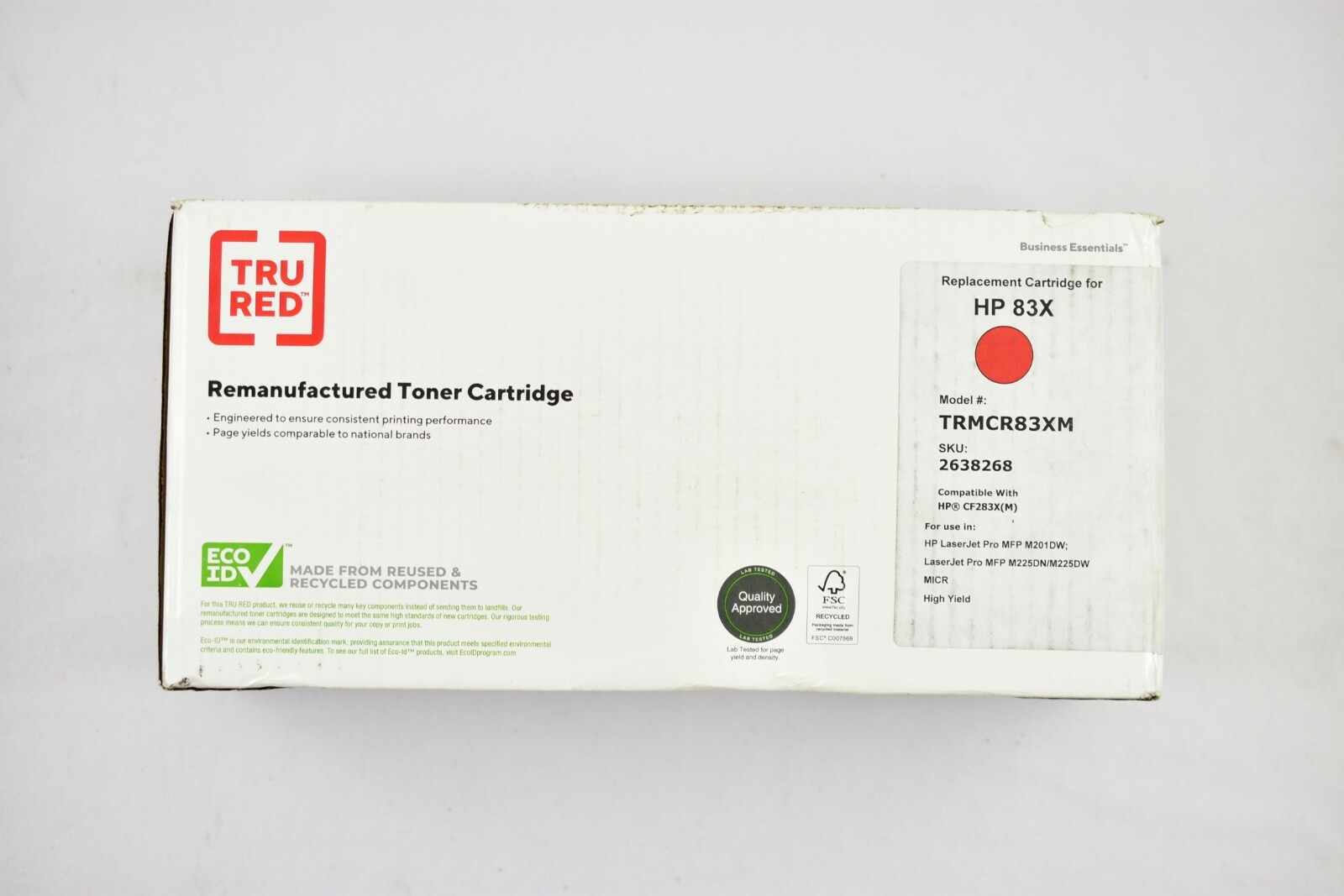 Tru Red Reman Magenta Toner Cartridge for HP 83X (TRMCR83XM)