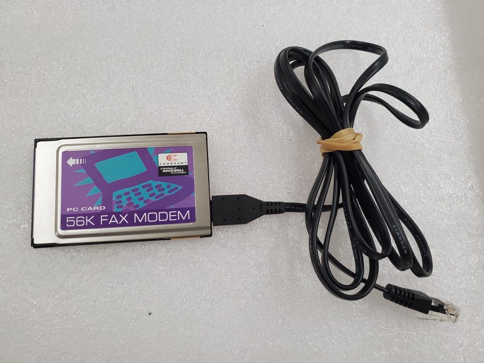 Conexant 56kbps Fax Modem PC Card V.90 & K56flex, V.34 - FM56R-nf-cav2
