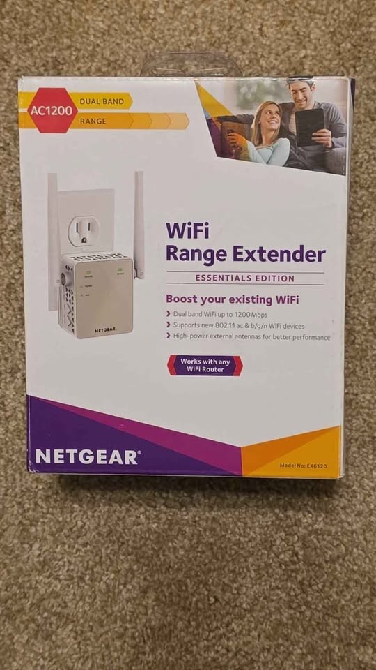Netgear EX6120 WiFi Extender - AC1200 Dual Band - San Tan Valley