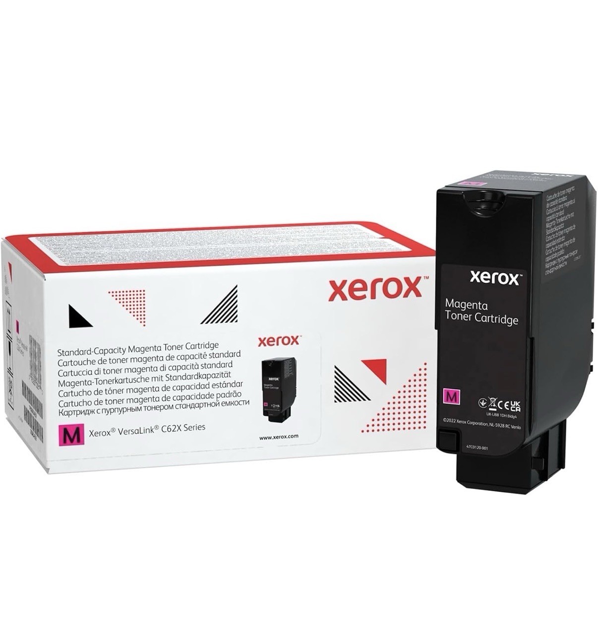 Xerox 006R04618 VersaLink C62X Magenta Toner Cartridge 6000 Page Yield
