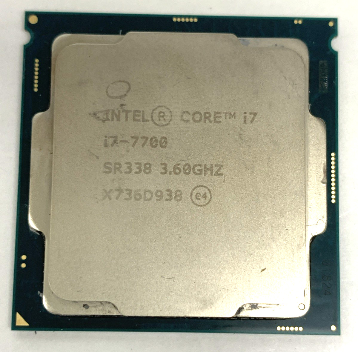 INTEL Core i7-7700 (8M Cache, up to 4.20GHz) Quad-Core LGA1151 CPU - SR338