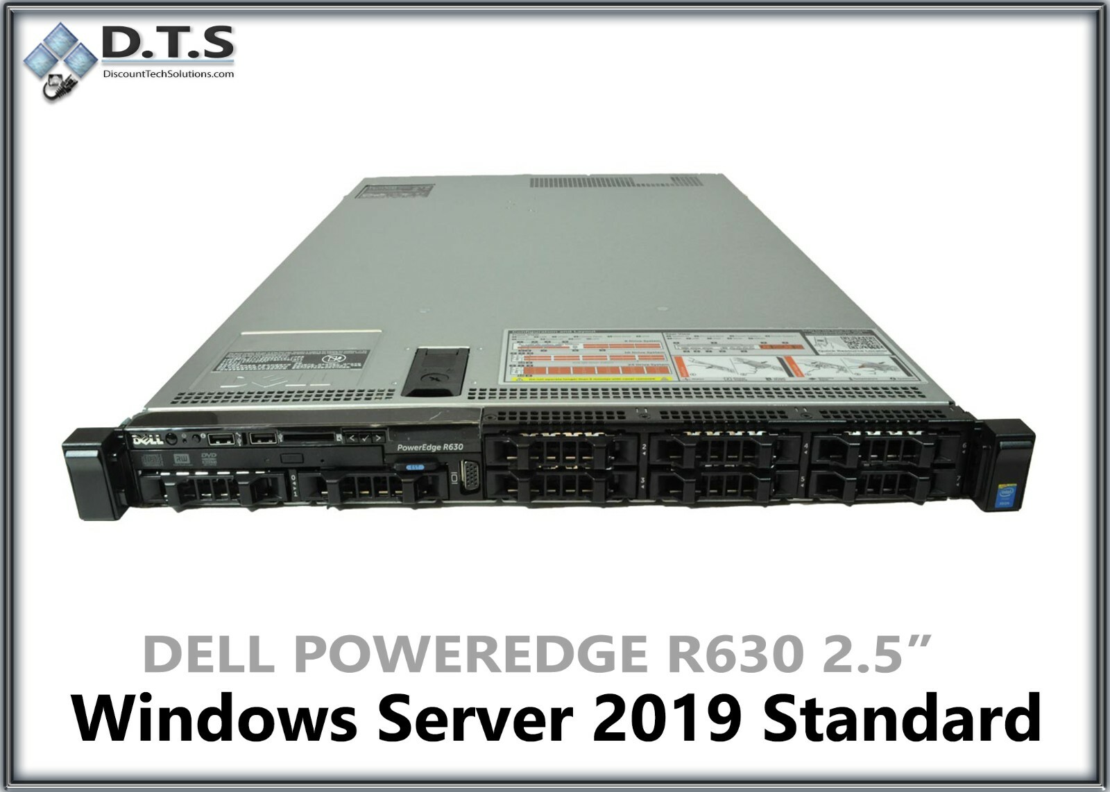 Dell PowerEdge R630 8B 16-Core 3.20GHz E5-2667 v3 H730 64GB Windows Server 2019