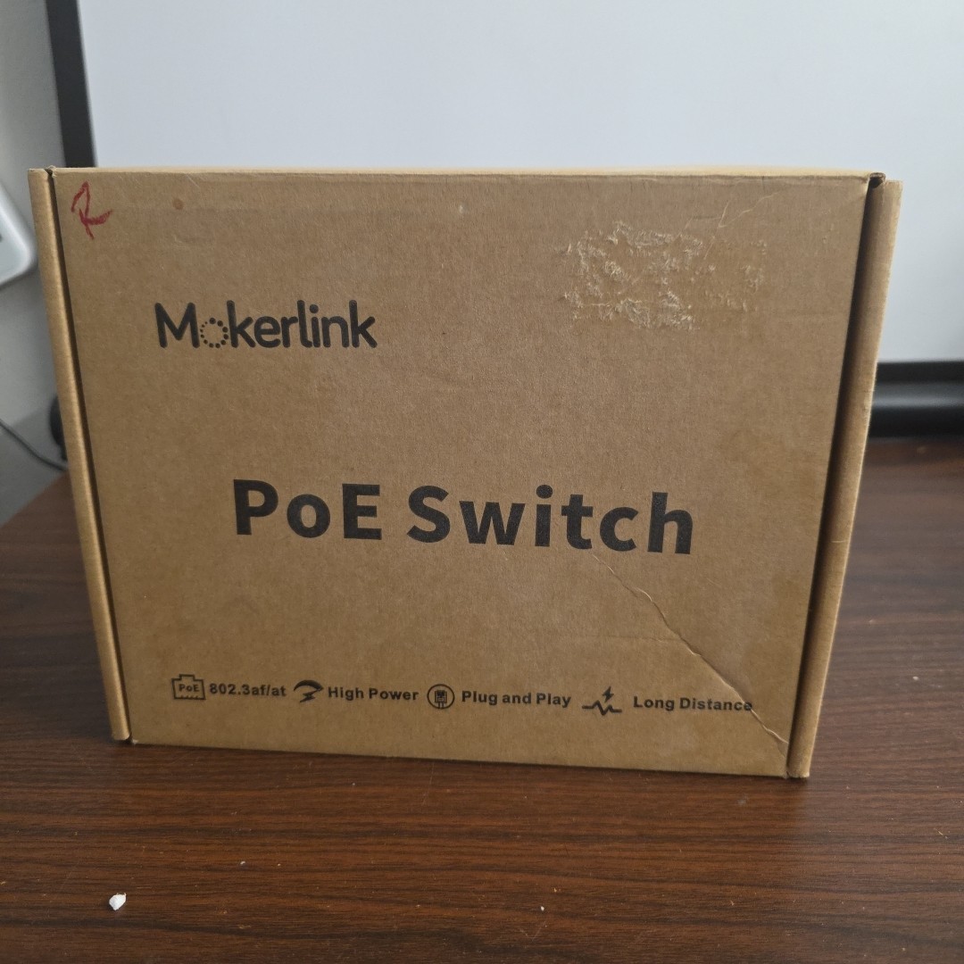Mokerlink 8 Port Gigabit PoE Ethernet Switch POE-G080G - NEW