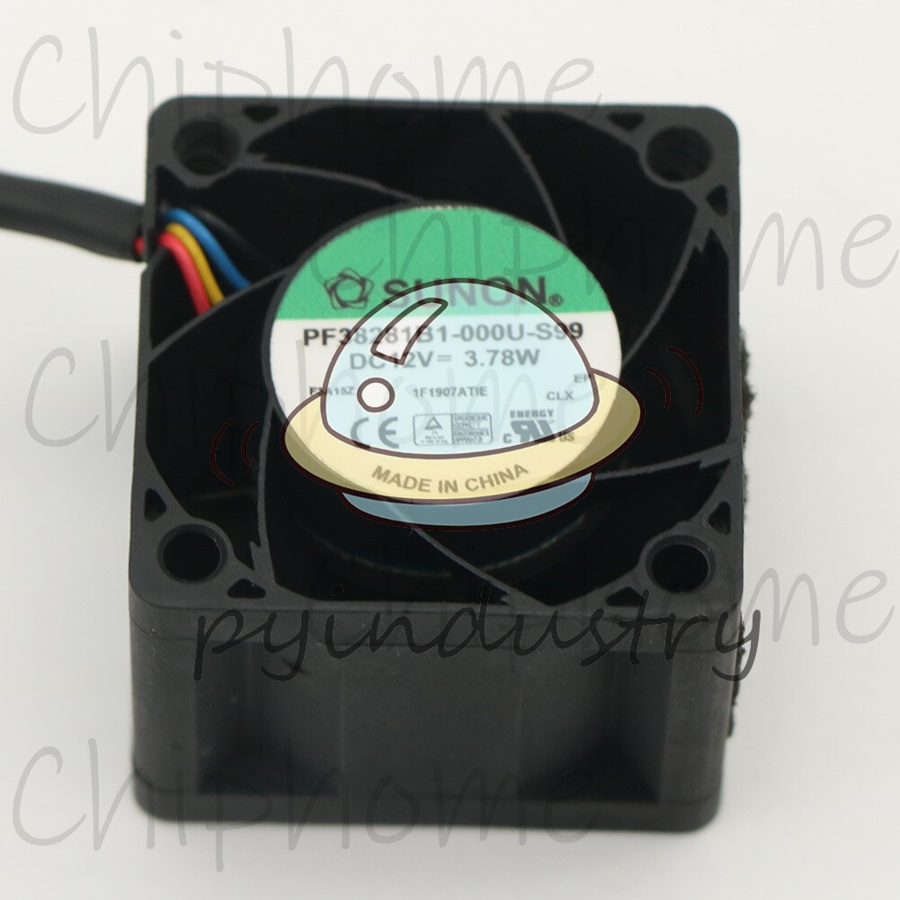 New SUNON PF38281B1-000U-S99 DC 12V 3.78W 3828 3.8CM PWM cooling fan