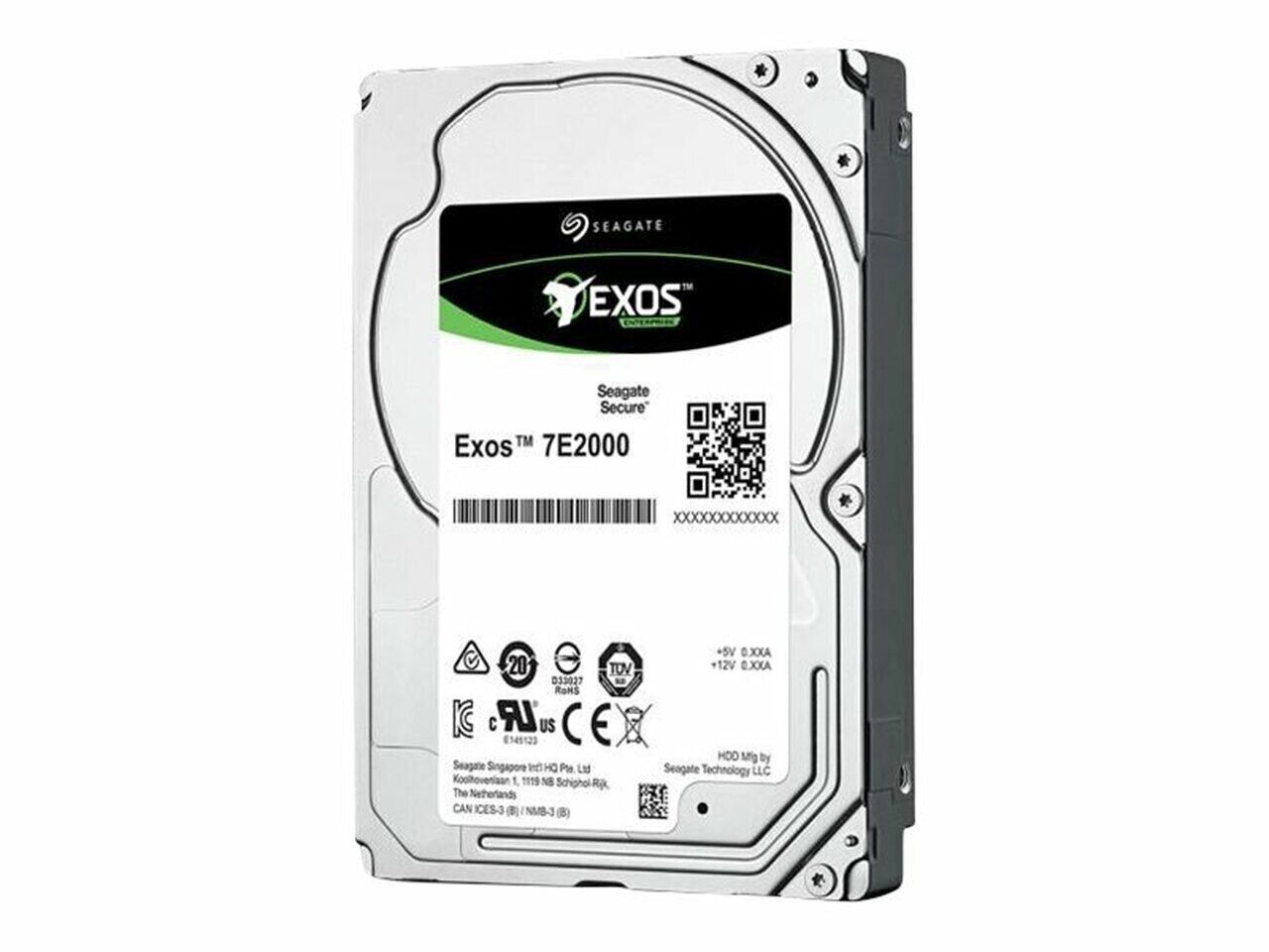 SEAGATE 1TB 2.5  ST1000NX0333 EXOS 7E2000 1FN201-E005 SAS 12Gb 7200 RPM 128MB