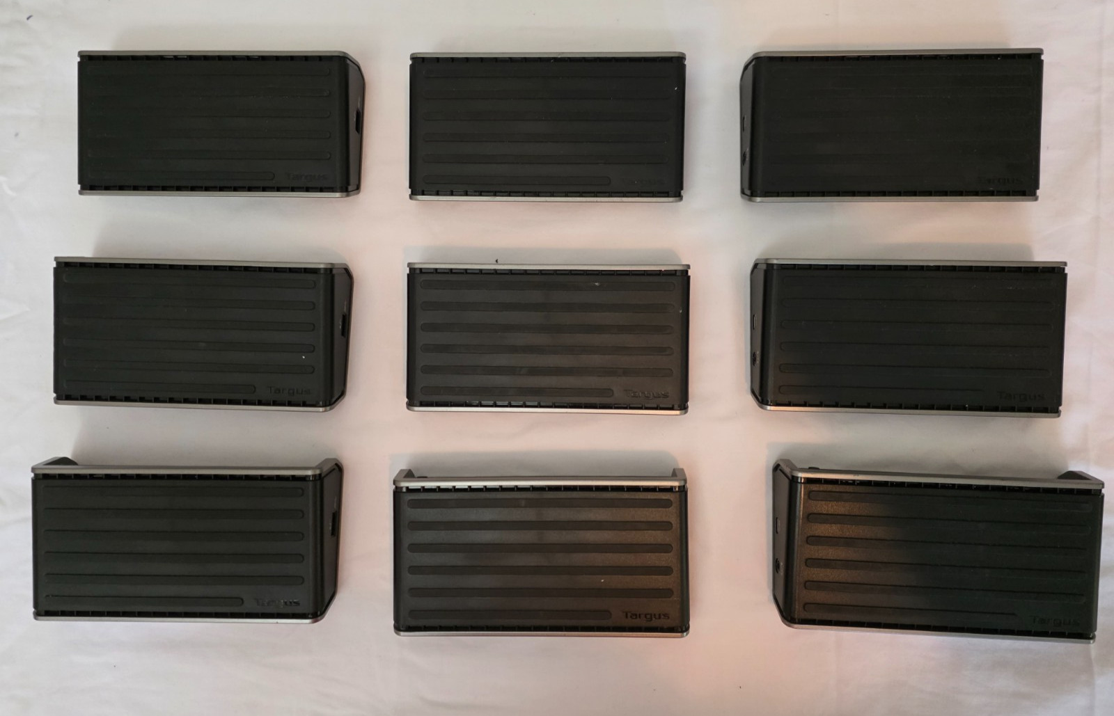 Lot of 9 Targus DOCK180 USB-C Dual 4K Docking Stations DOCK180USZ - 52