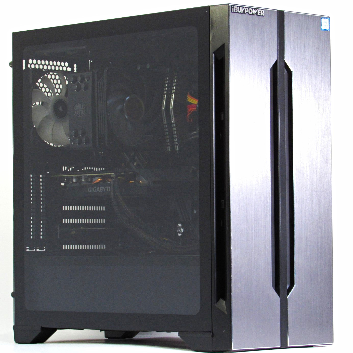 iBUYPOWER i-Series Gaming Tower i7-9700K 16GB Ram RTX 2060 1TB SSD+2TB HDD Wiped