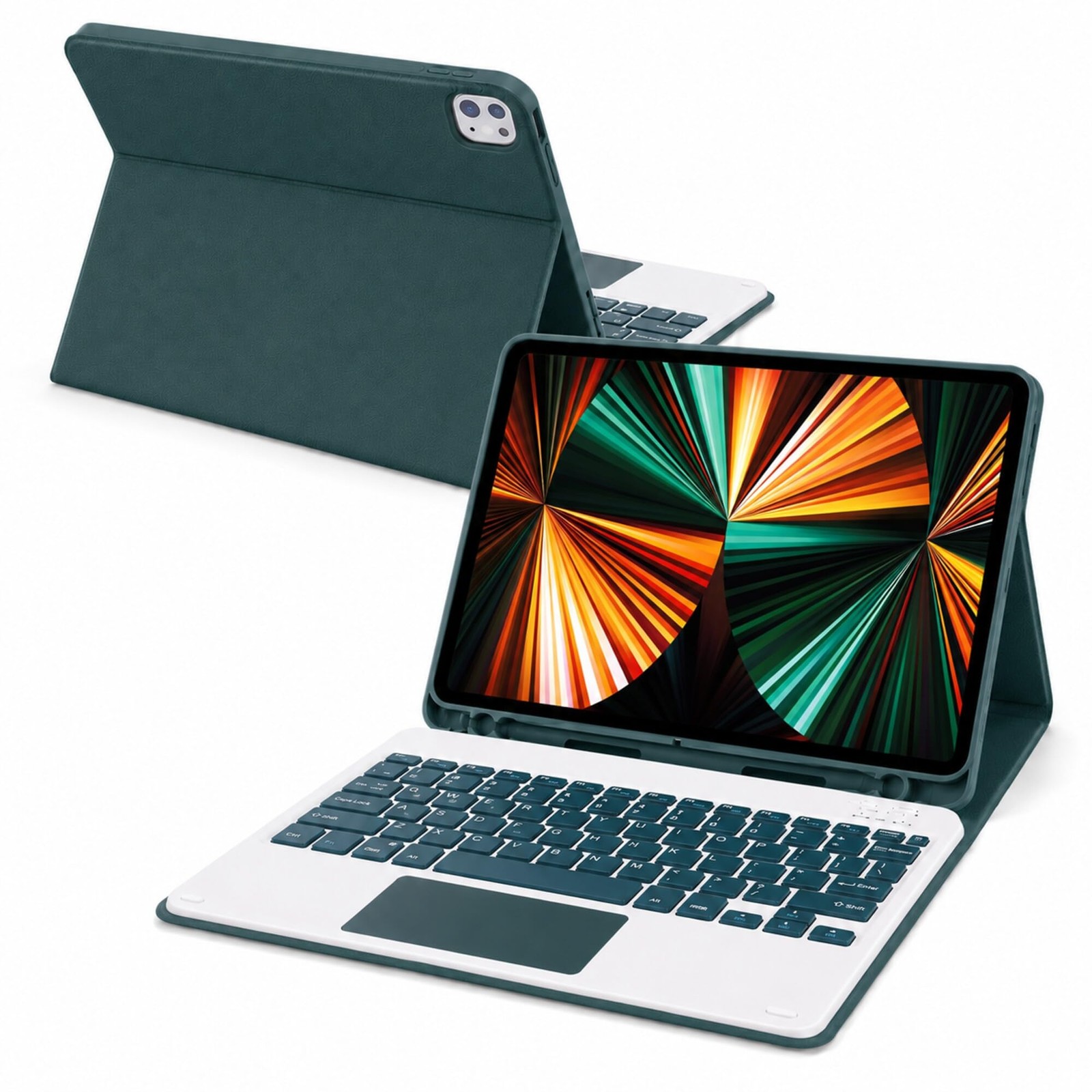 LAMA Touchpad Keyboard Case for iPad Air 11 inch 2025 7th/2024 6th & 10.9 -in...