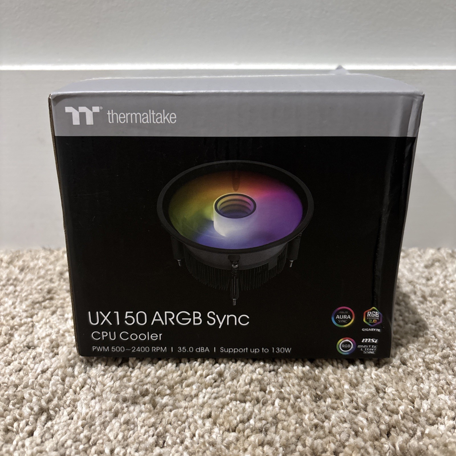 Thermaltake UX150 ARGB Sync CPU Cooler - 1 Pack