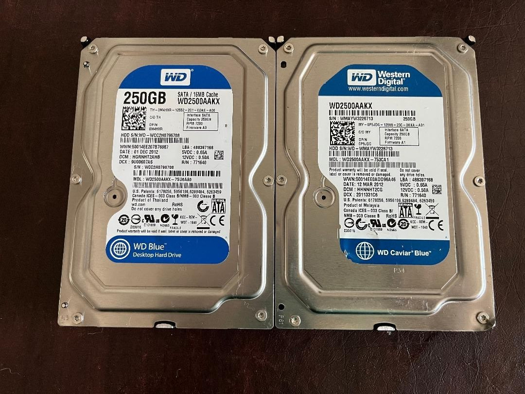 Western Digital 3.5" WD2500AAKX 250GB SATA HDD WD2500AAKX