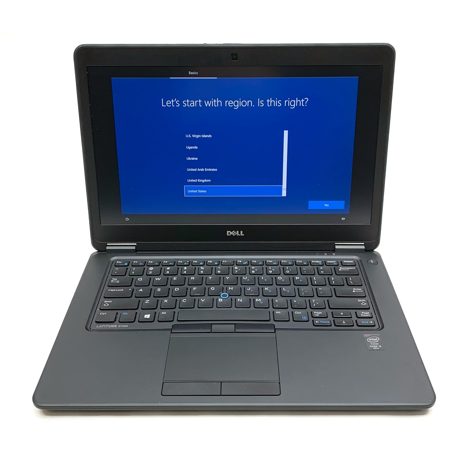Dell Latitude E7450 14" FHD Intel Core i5-5300U 2.3GHz 8GB 250GB SSD Windows 10