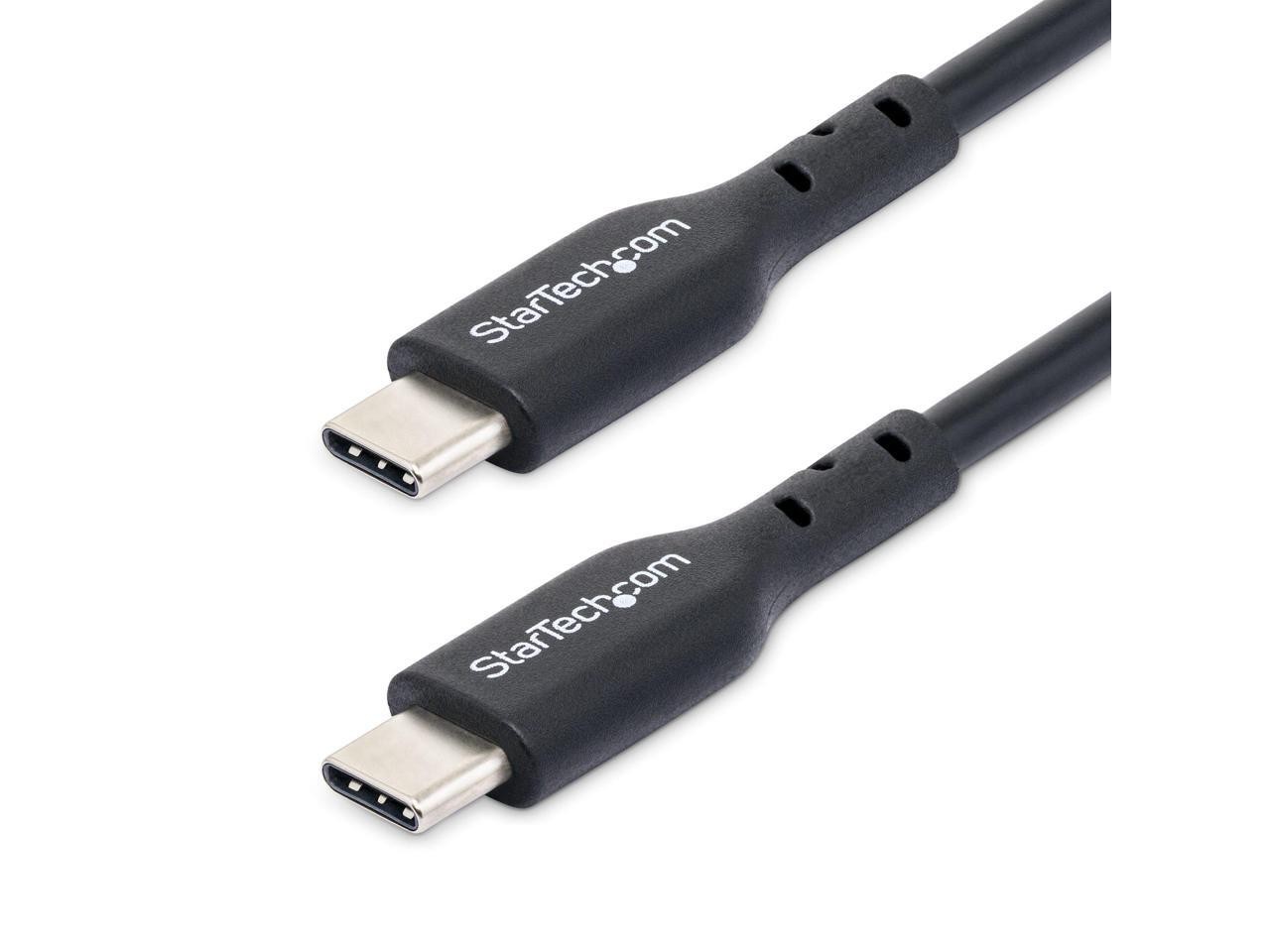 StarTech 15ft (4.5m) USB-C Charging Cable, Charge & Sync, 60W (3A) PD, USB 2.0 L