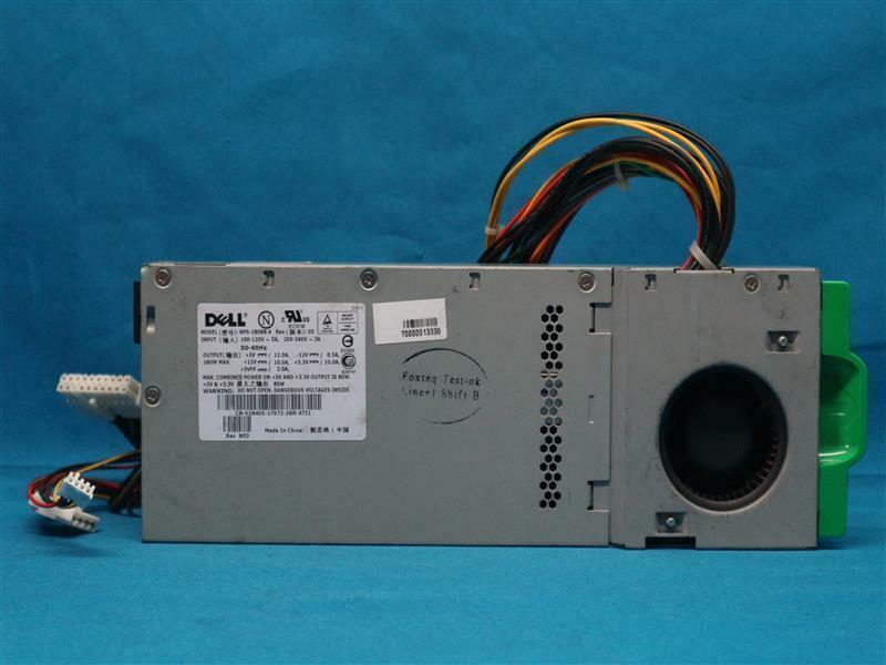 Dell NPS-180BB A NPS180BBA Power Supply 100-120V 5A, 200-240V 3A 80W