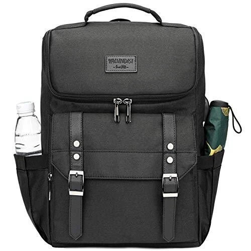 YALUNDISI Vintage Backpack Travel Laptop Backpack with usb Charging Port