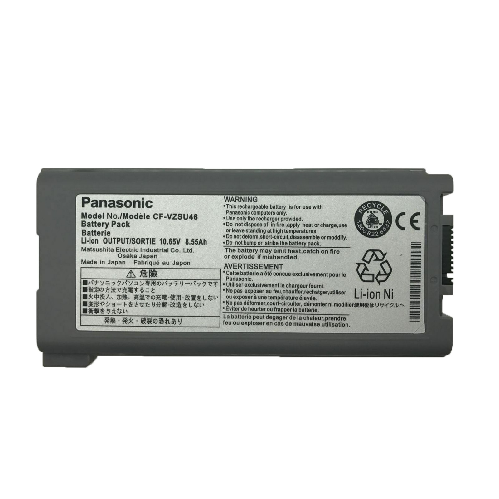 Genuine battery for Panasonic Toughbook CF-30 CF-31 CF-53 CF-VZSU46 CF-VZSU46AU