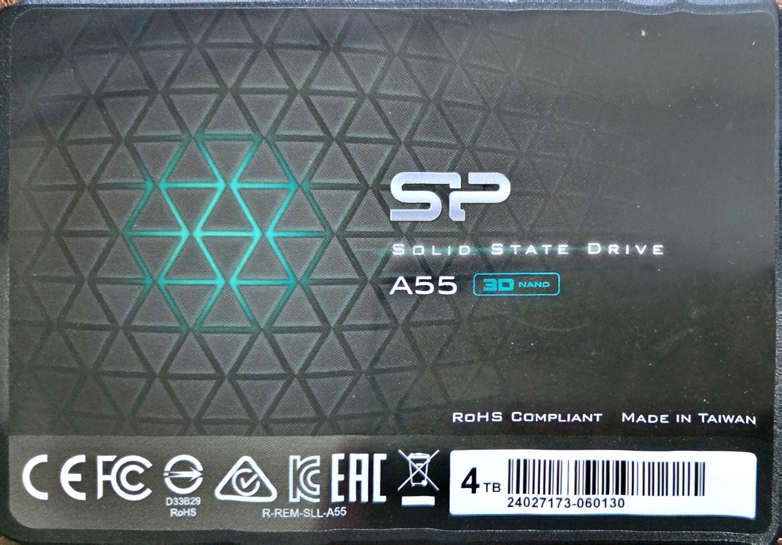 Silicon Power A55 4TB 2.5" SATA III SSD – Used, Tested, 100% Health *READ DESC.