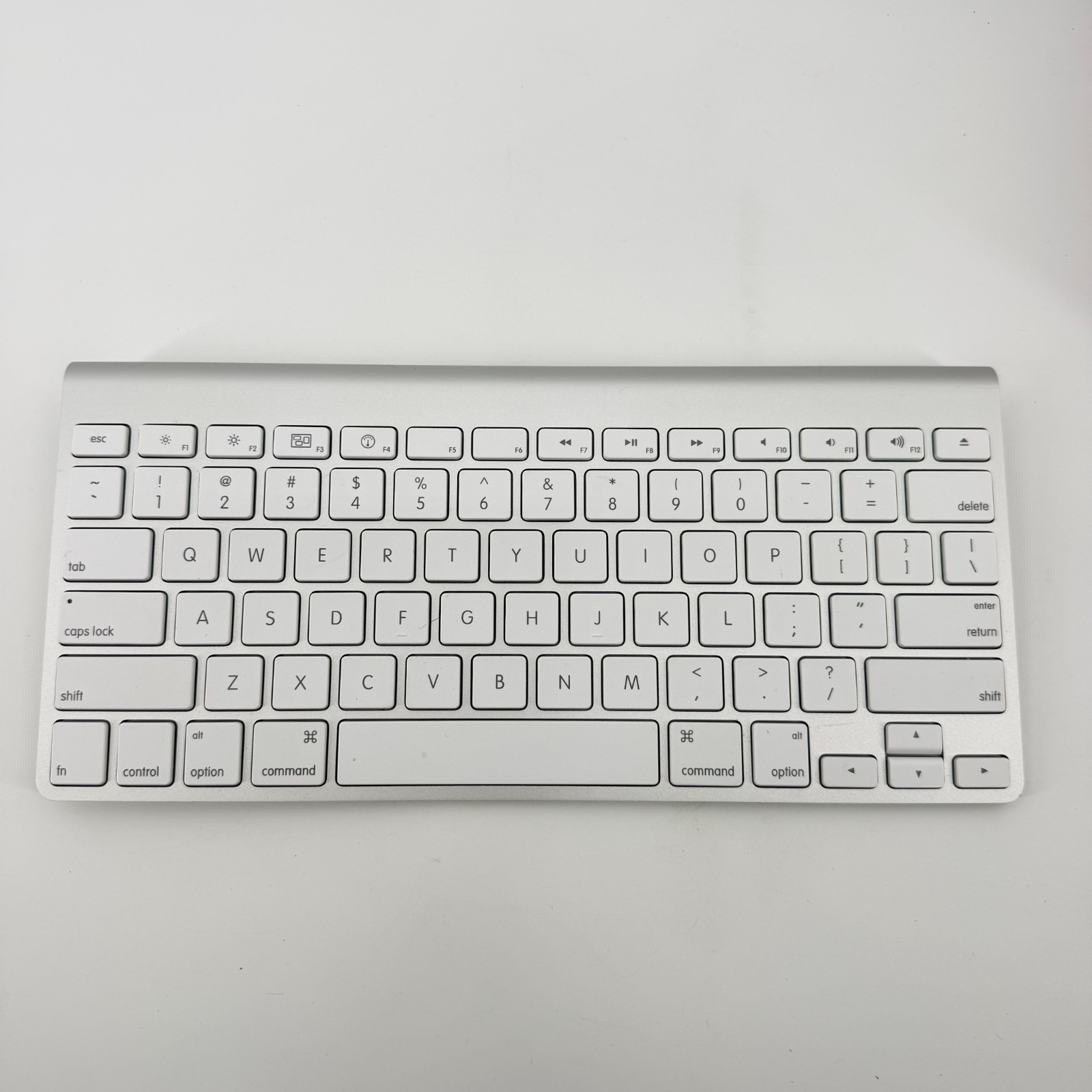 Apple A1314 Wireless Bluetooth Keyboard Slim Aluminum Mac iMac MacBook Tested