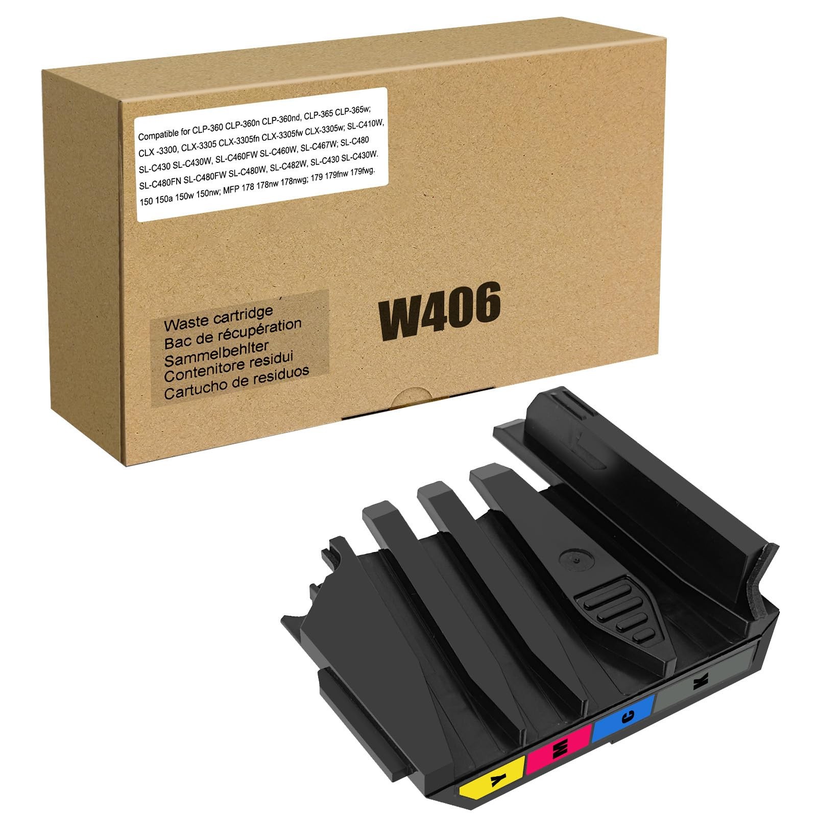 CLT-W406/SEE W406 SU426A 5KZ38A Compatible Waste Toner Cartridge for CLP-360 ...