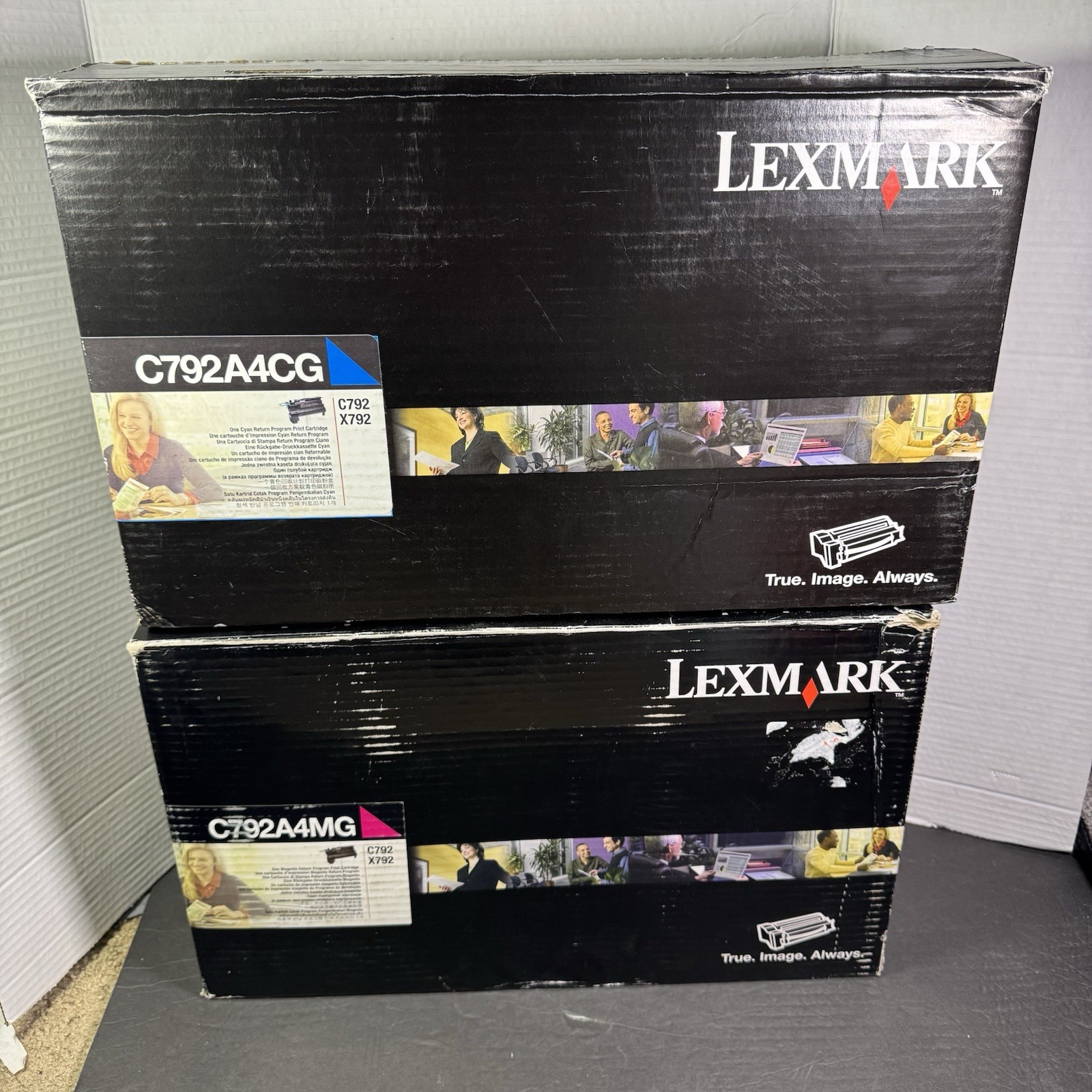 LEXMARK C792A4MG  C792A4CG FOR C792 & X792 New In BOX (2 Boxes)🔥