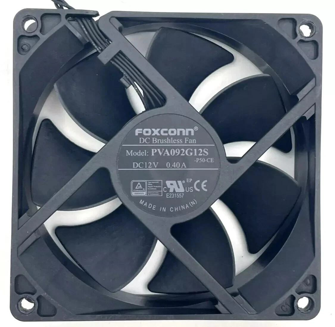 HP OMEN FOXCONN PVA092G12S 9CM DC12V 0.60A 4 Wire Cooling Fan CPU Chassis Fan