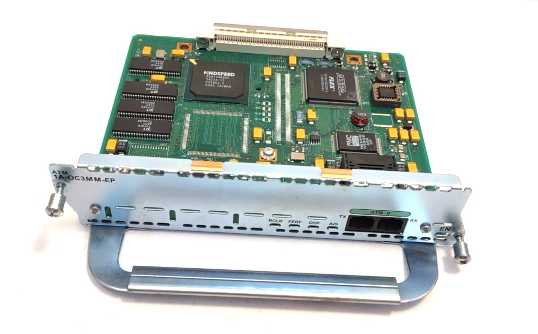 Cisco ATM NM-1A-OC3MM-EP 1-Port OC-3 MM Enhanced Performance 800-23193-01
