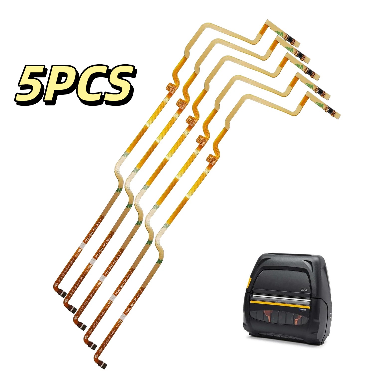 5X Bar Sensor Flex Cable for Zebra ZQ521 Thermal Barcode Printer P1107244-101