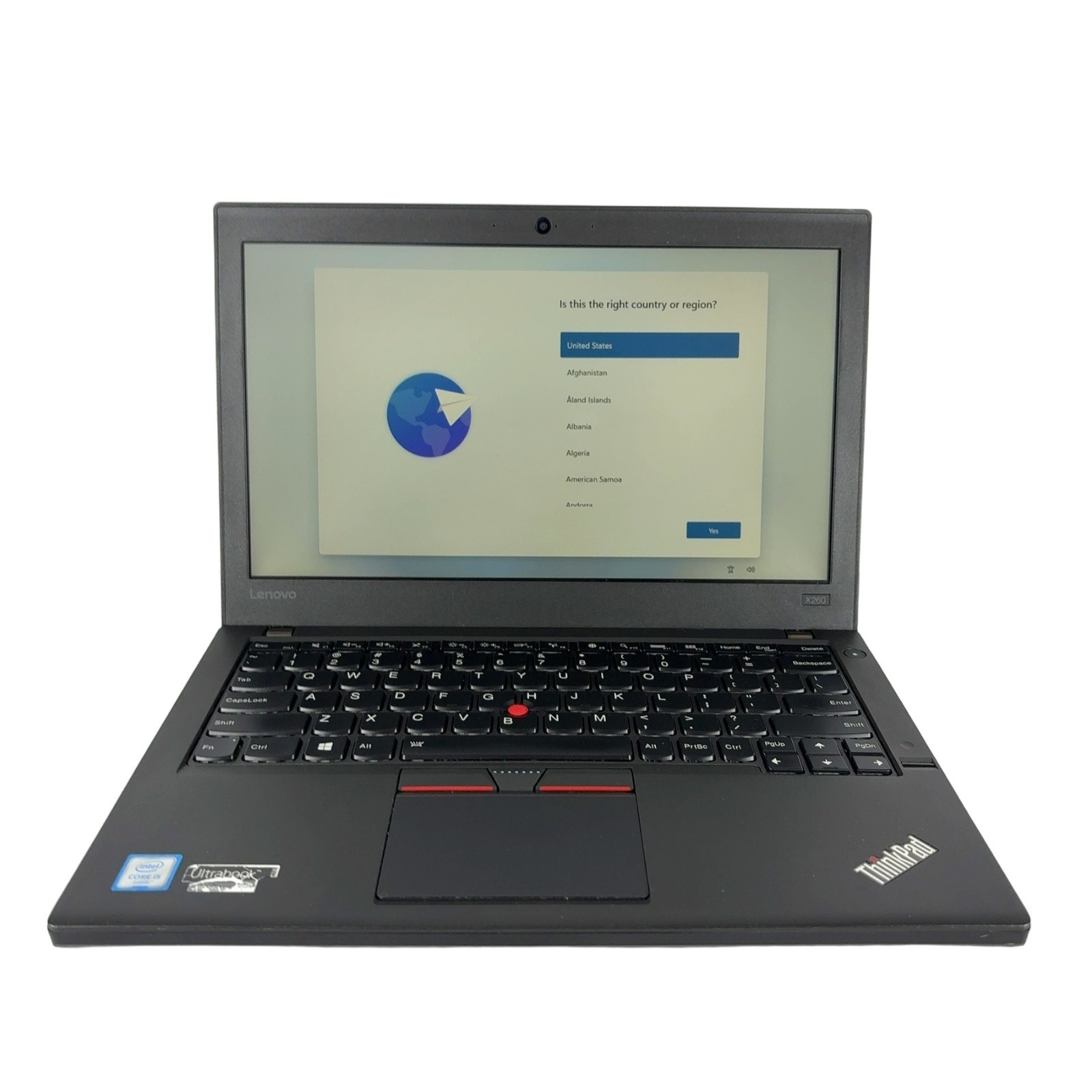 Lenovo ThinkPad X260 12.5" HD 2.3GHz i5 8GB RAM 256GB SSD Windows 11 Pro
