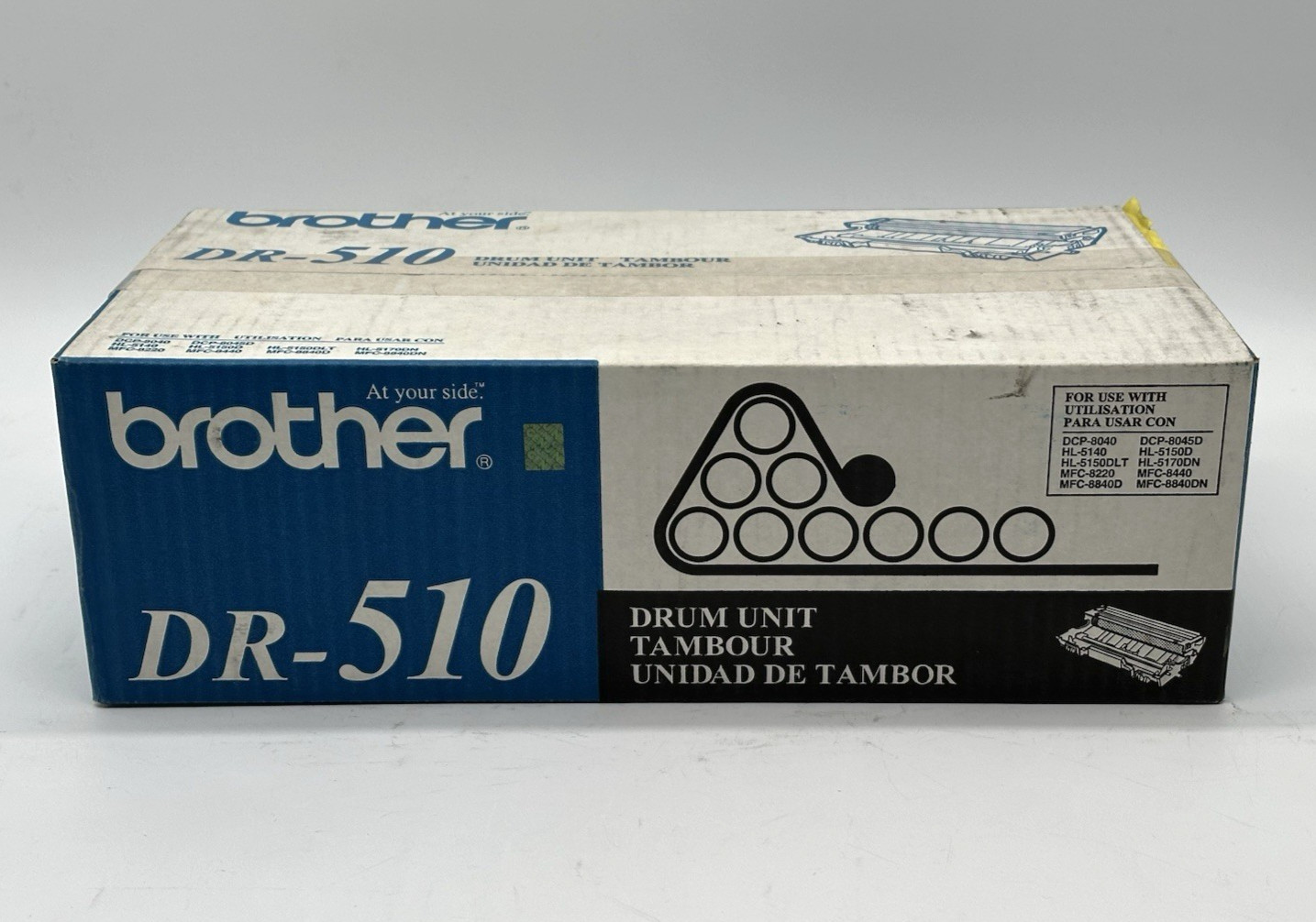 Genuine Brother DR-510 Drum Unit for HL-5140, HL-5150D, MFC-8440, DCP-8045-Black