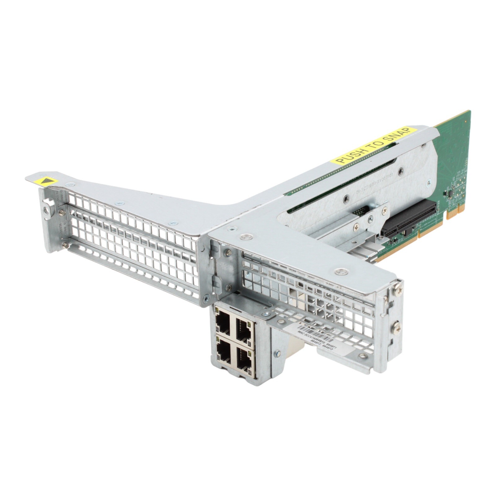 Supermicro AOC-2UR6-i4XT Intel X540 10GbE 4-Port 10GBase-T 2U Ultra Riser Card