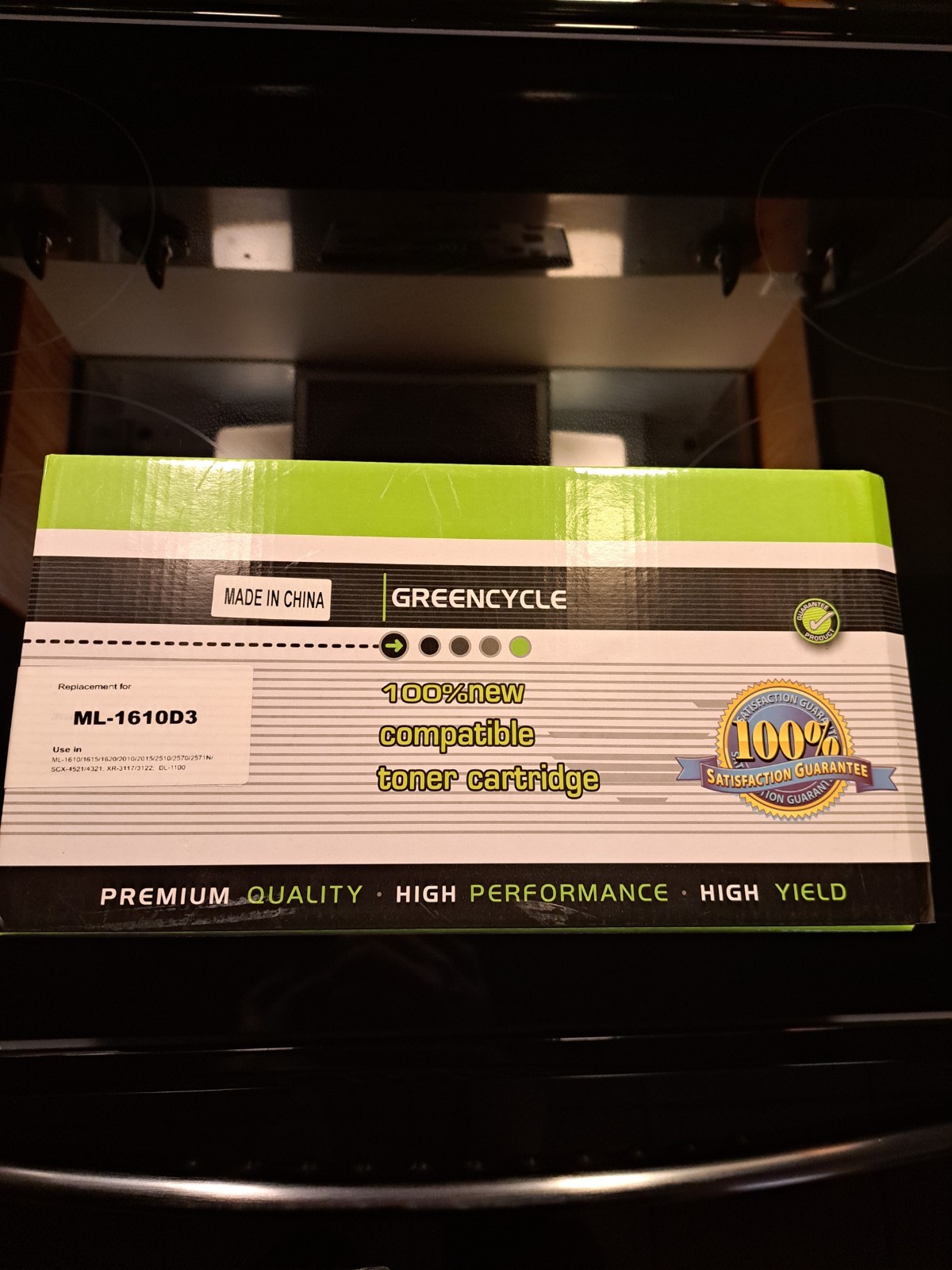 GREENCYCLE ML2010 1610D3 Toner Cartridge Fits for Samsung ML1610 2510 2571N 2570