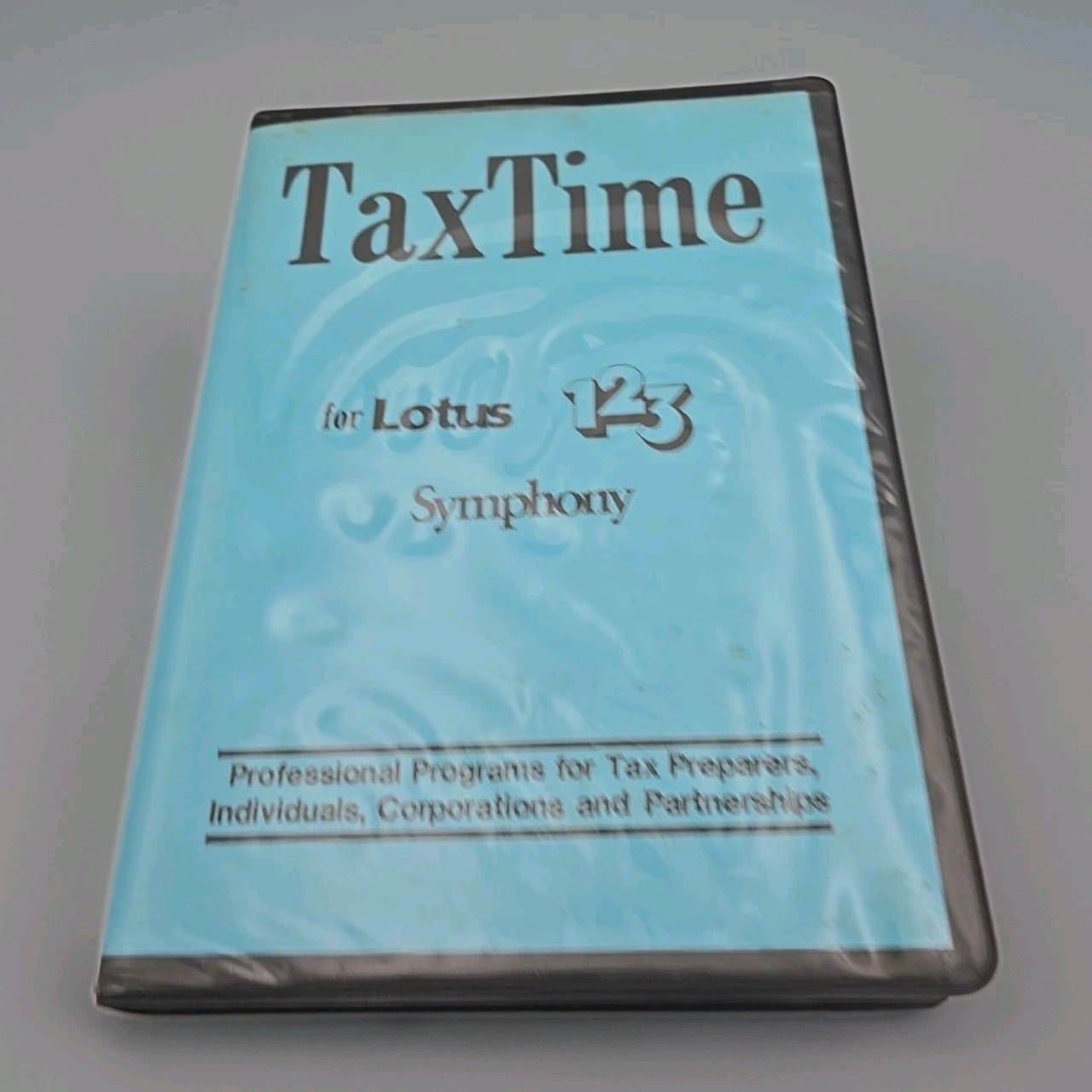 1986 TaxTime 1040 Tax Software Lotus 1-2-3 Symphony Austin Scientific Vintage PC