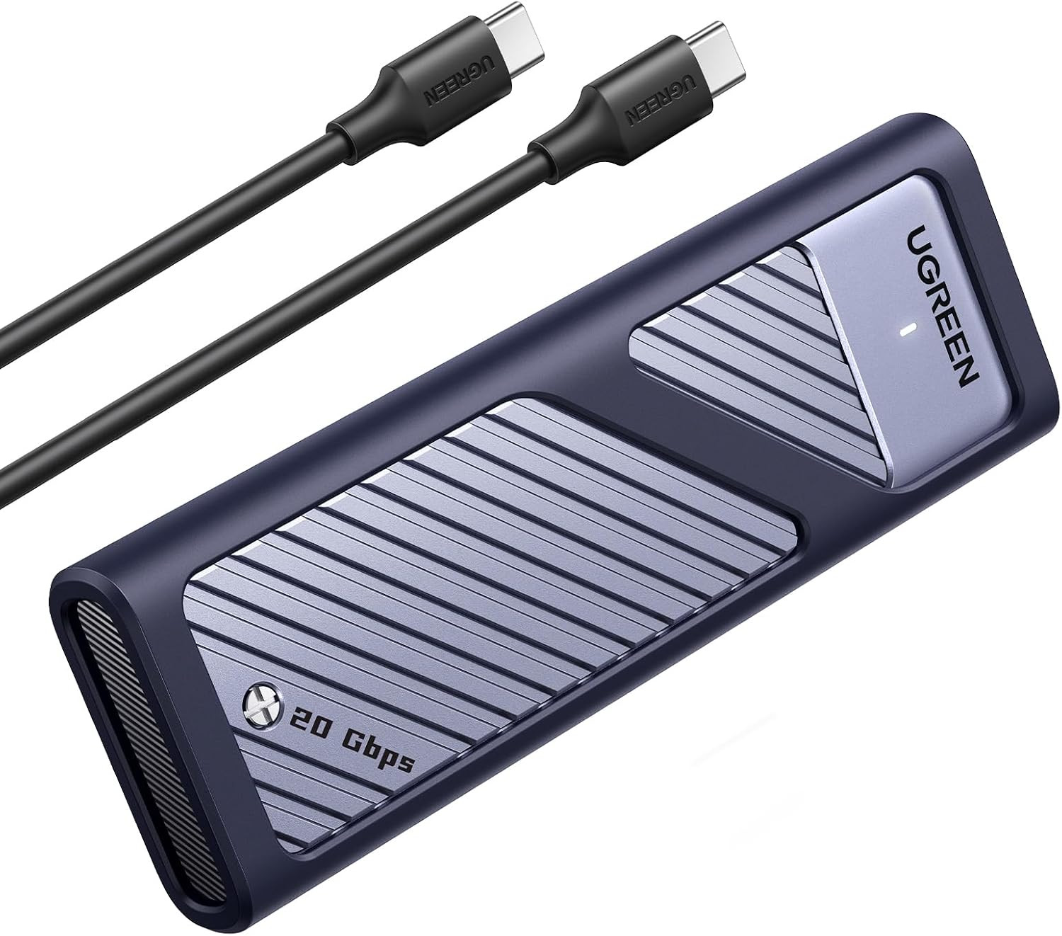 20Gbps M.2 Nvme and SATA SSD Enclosure for M/B+M Key Ssds