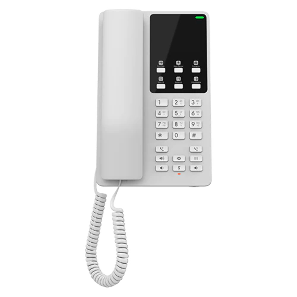 Grandstream GHP620W Wi-Fi Hotel IP Phone (White)