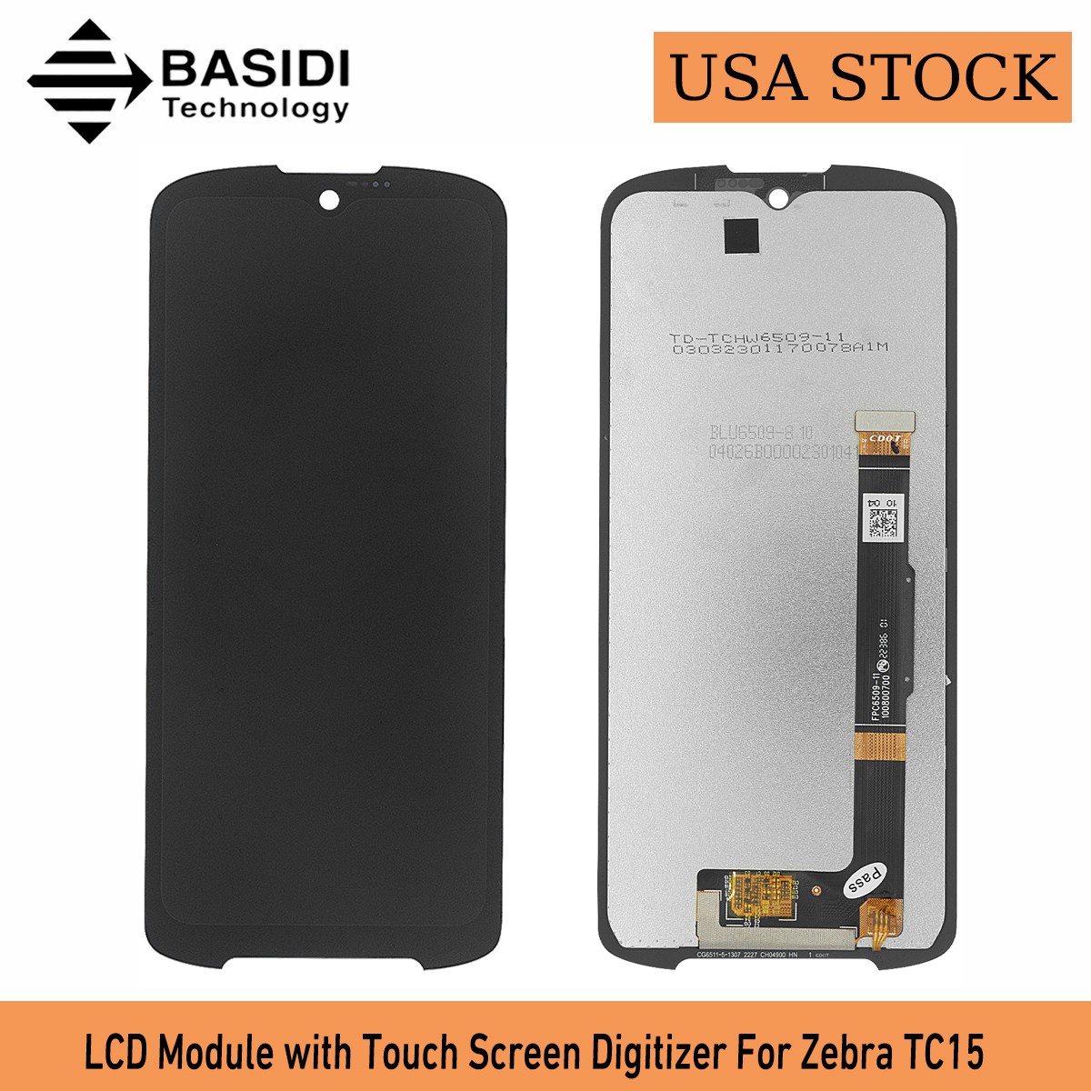 🔥LCD Module Display & Touch Screen Digitizer For Zebra TC15 Scanner US STOCK🔥