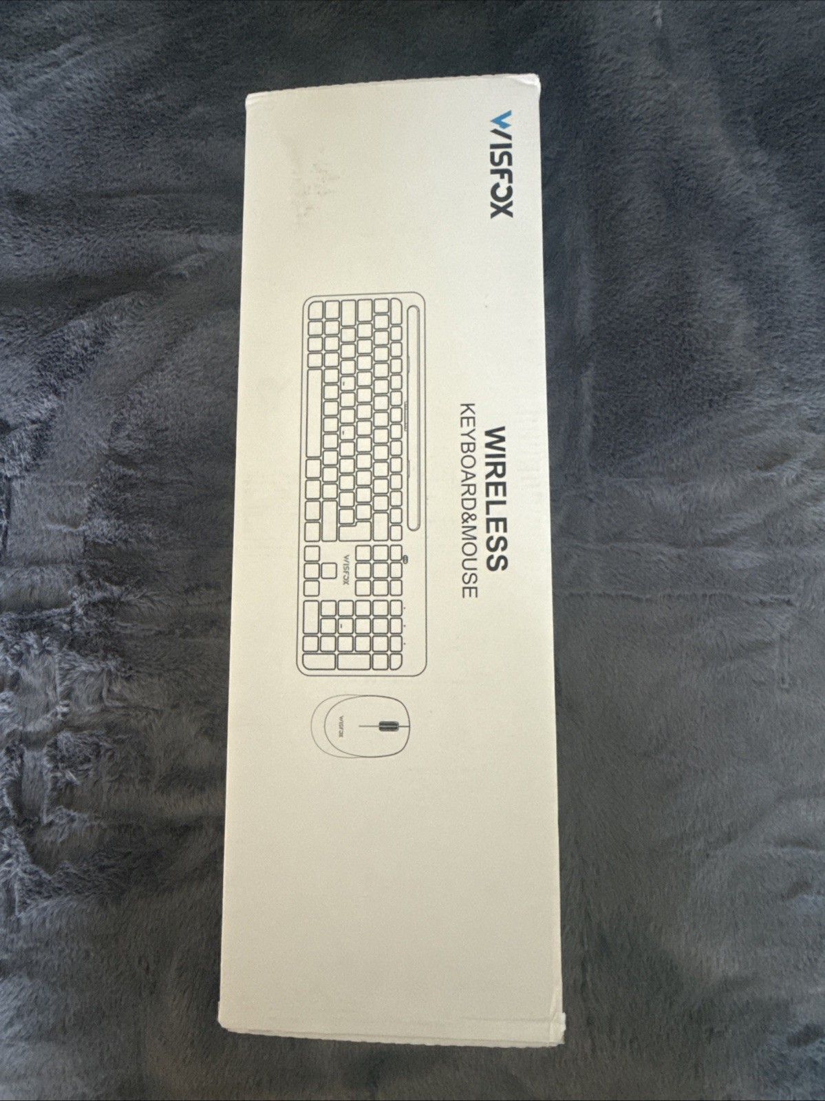 WISFOX Wireless Keyboard and Mouse Bundle Mint Green New In Box