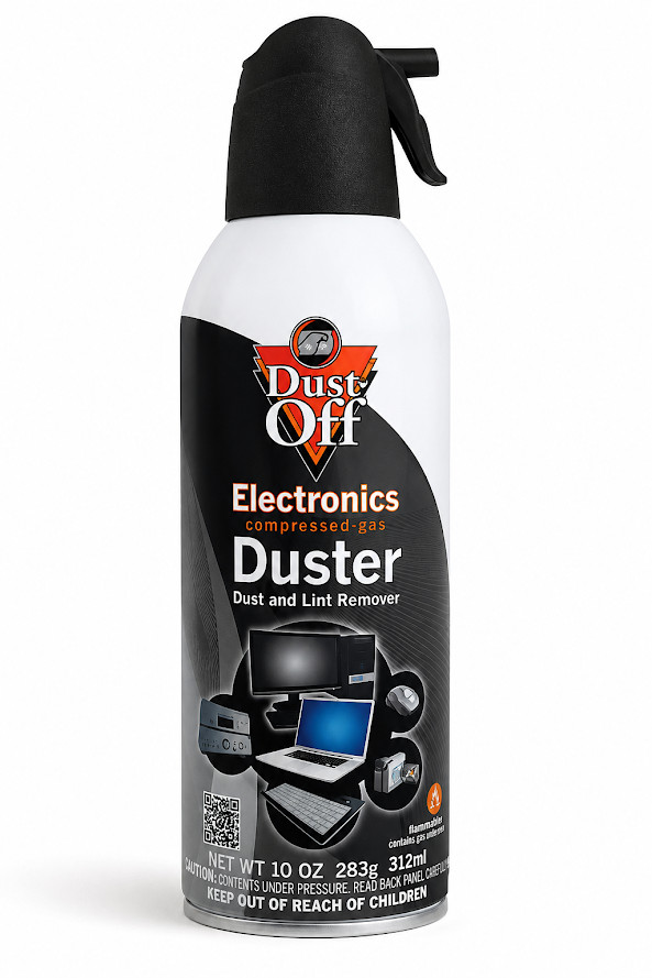 Falcon Dust Off 10 oz Electronic Compressed Canned Air Duster  Gas Duster