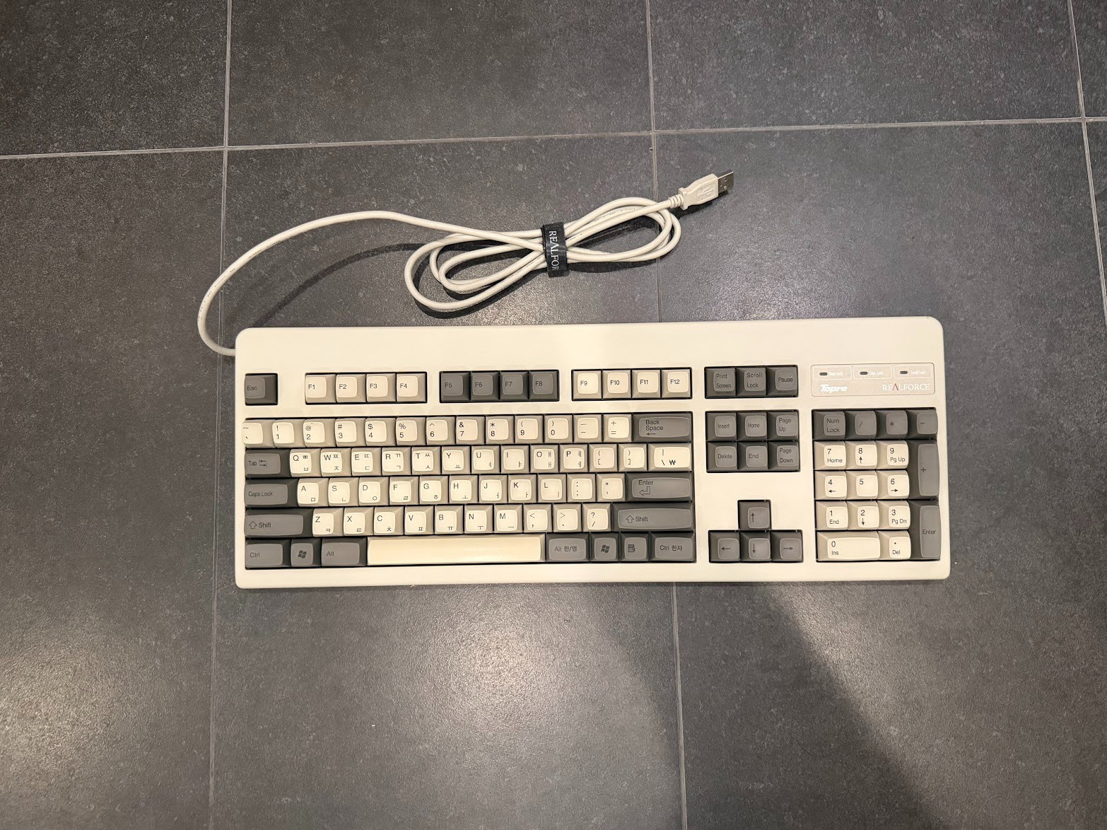 Topre Realforce 104UK-HiPro YK11KO Keyboard Hangul / English