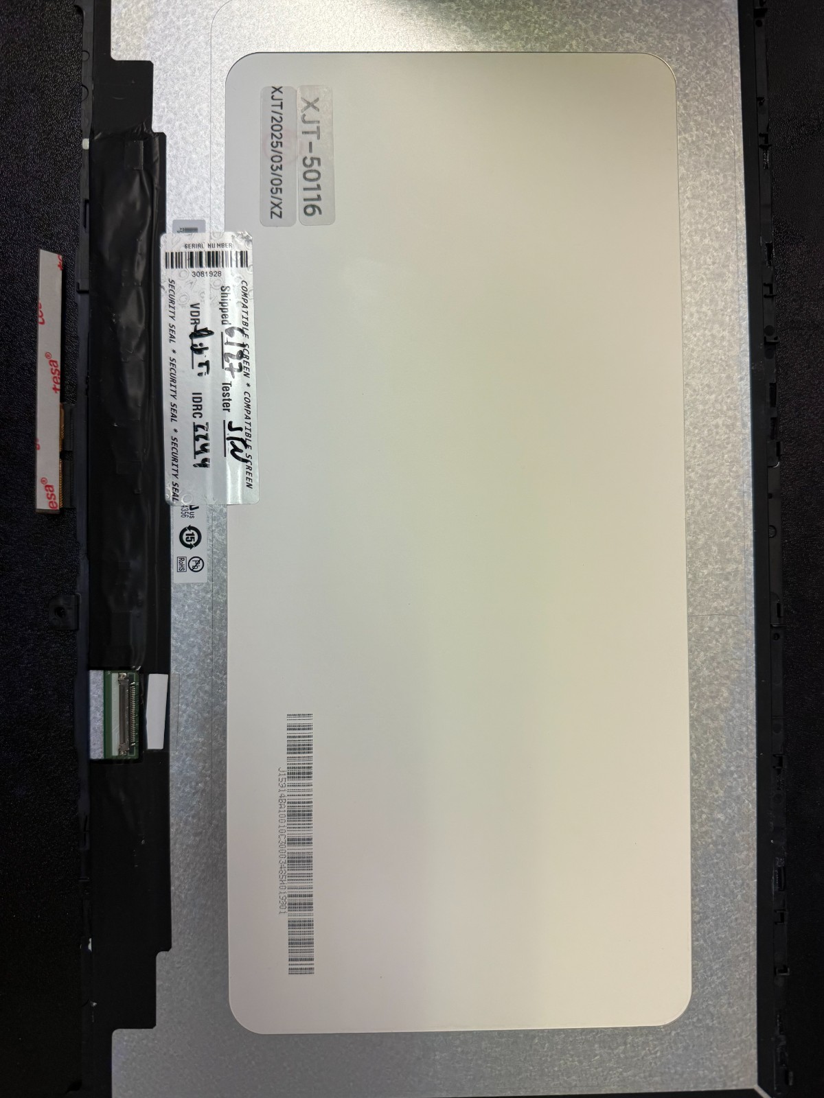 Lenovo Flex 5-14iil05 LCD Panel 5d10s39642 St50x22130 N140hca-e5b Sd10w89578