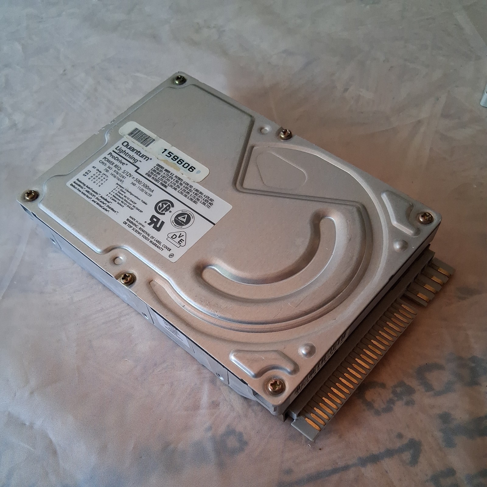 Not Tested Hard Disk Drive Quantum Lightning ProDrive 730S LT73S011 04H READ