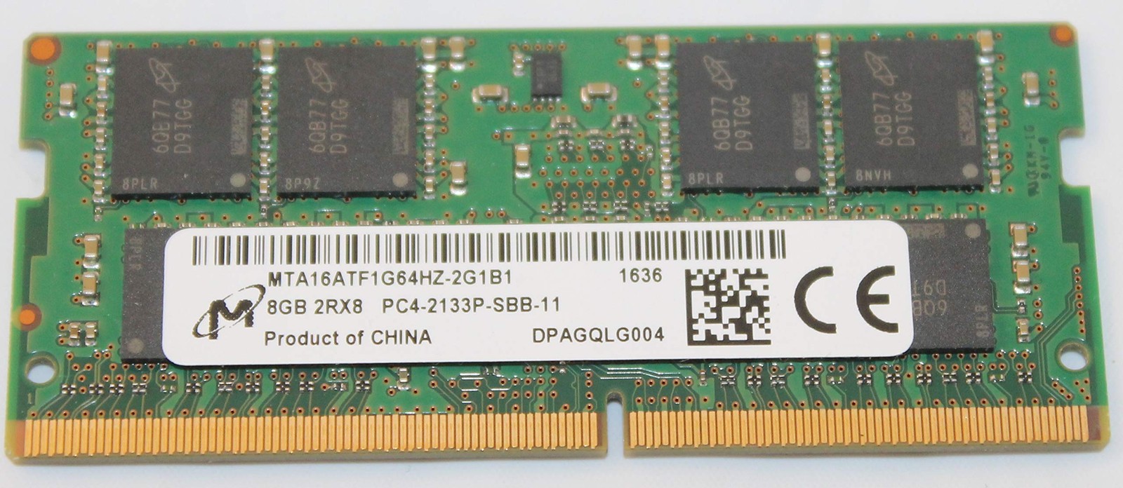 MICRON 8GB (1X8GB) DDR4 2133MHZ RAM MEMORY - GREEN