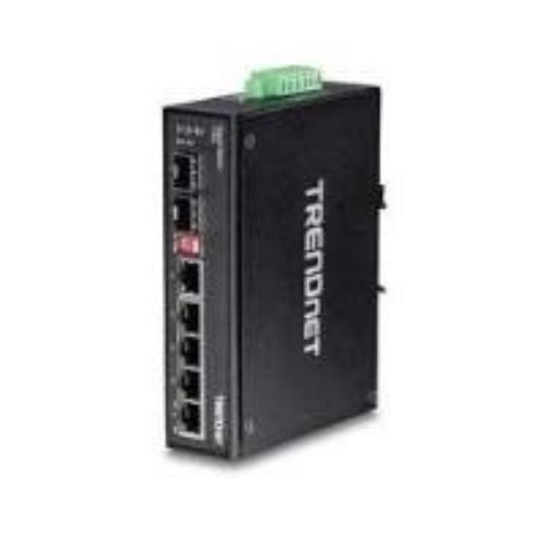 Trendnet TIG62 6-Port Industrial Gigabit Din-Rail Switch