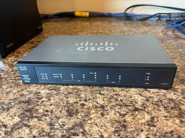 Cisco RV340 Dual WAN Router With Power Adapter