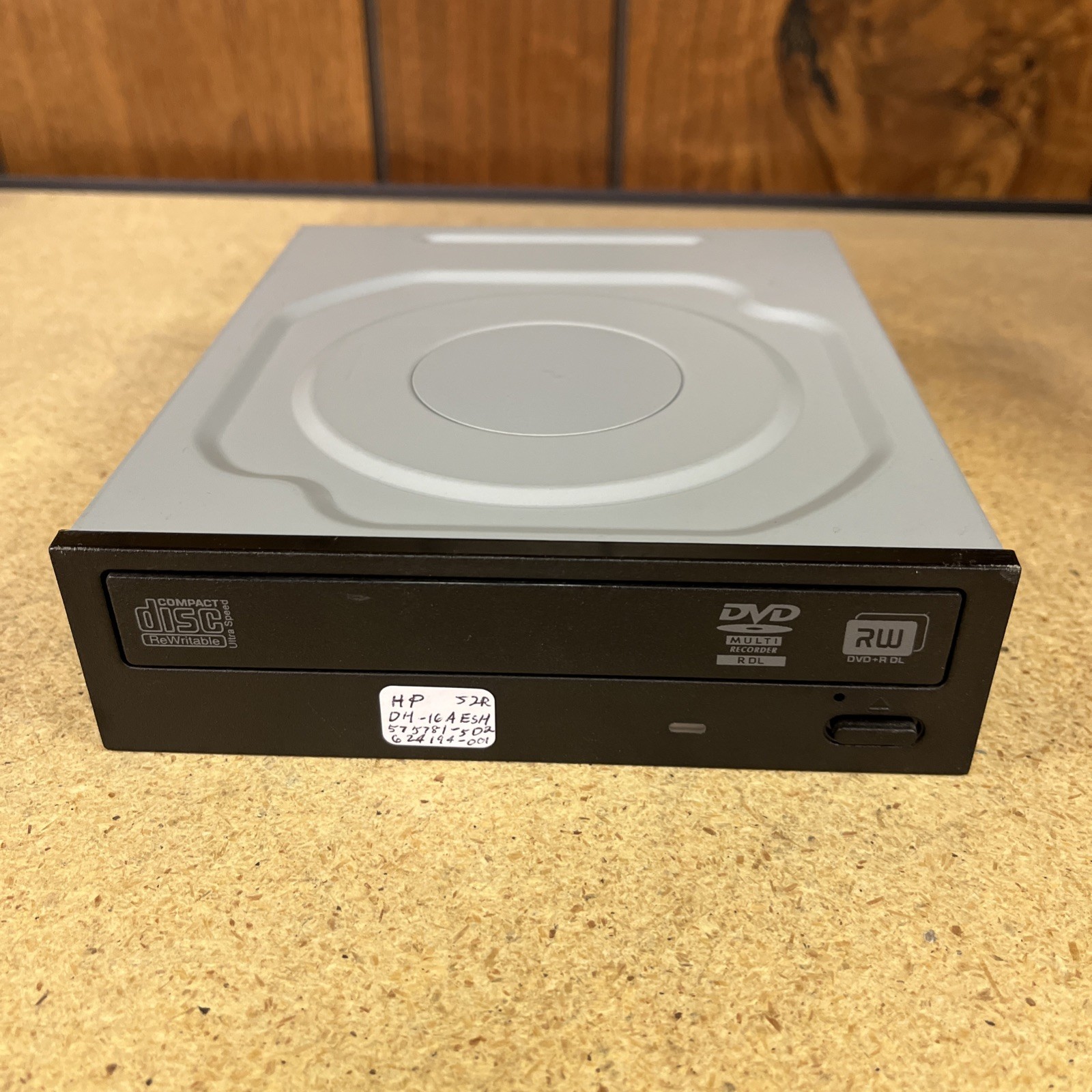 HP 16x SATA CD/DVD-RW Drive DH-16AESH--J2R 624592-001