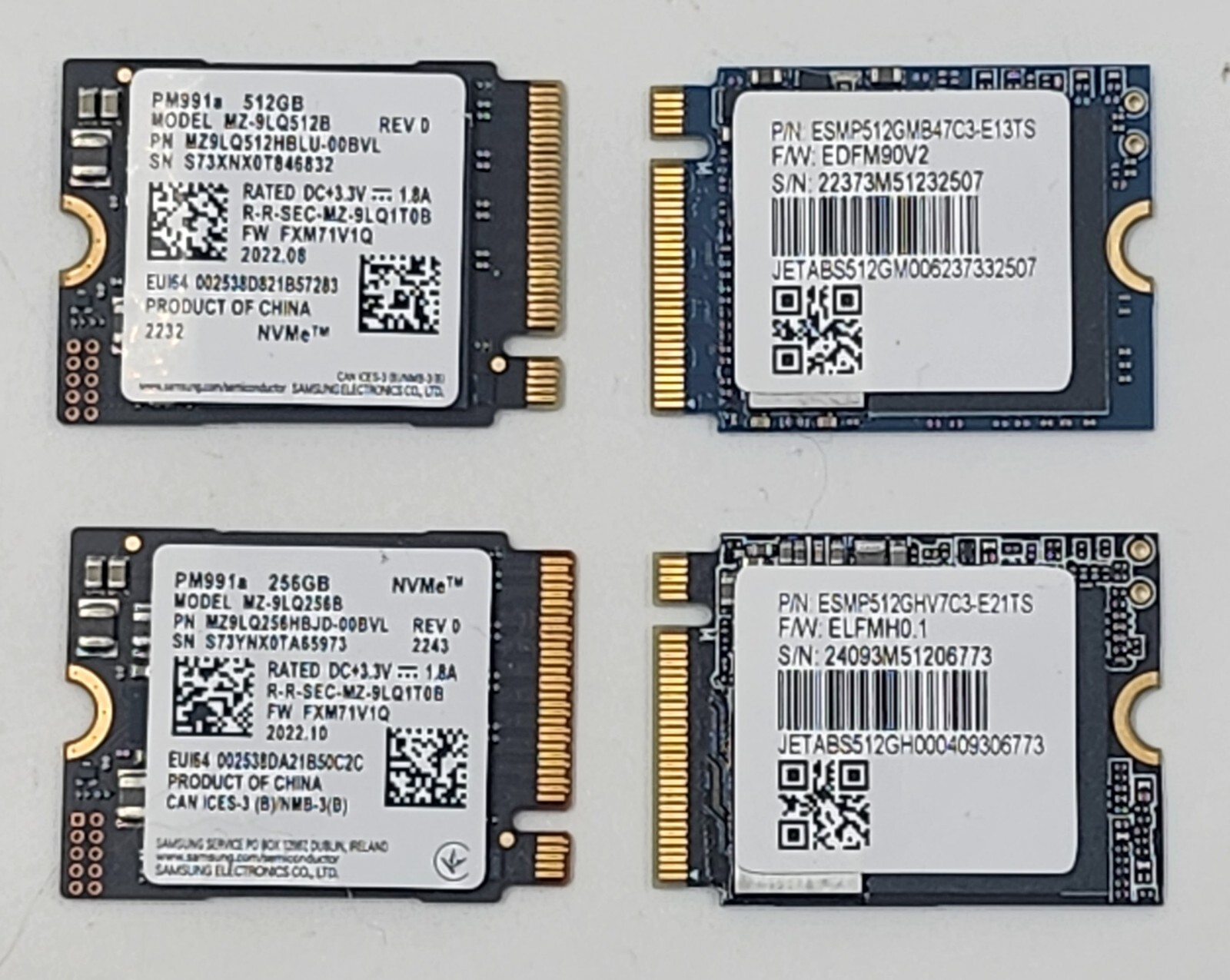 OEM Genuine OLED Steamdeck 512gb NVMe SSD
