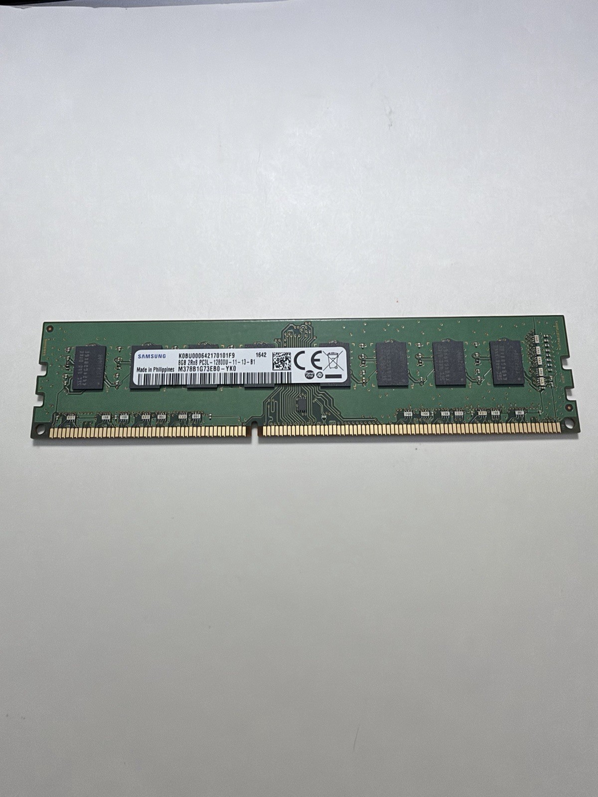 Samsung 8GB DDR3 PC3 1600MHz Desktop RAM Memory | M378B1G73EB0-YK0