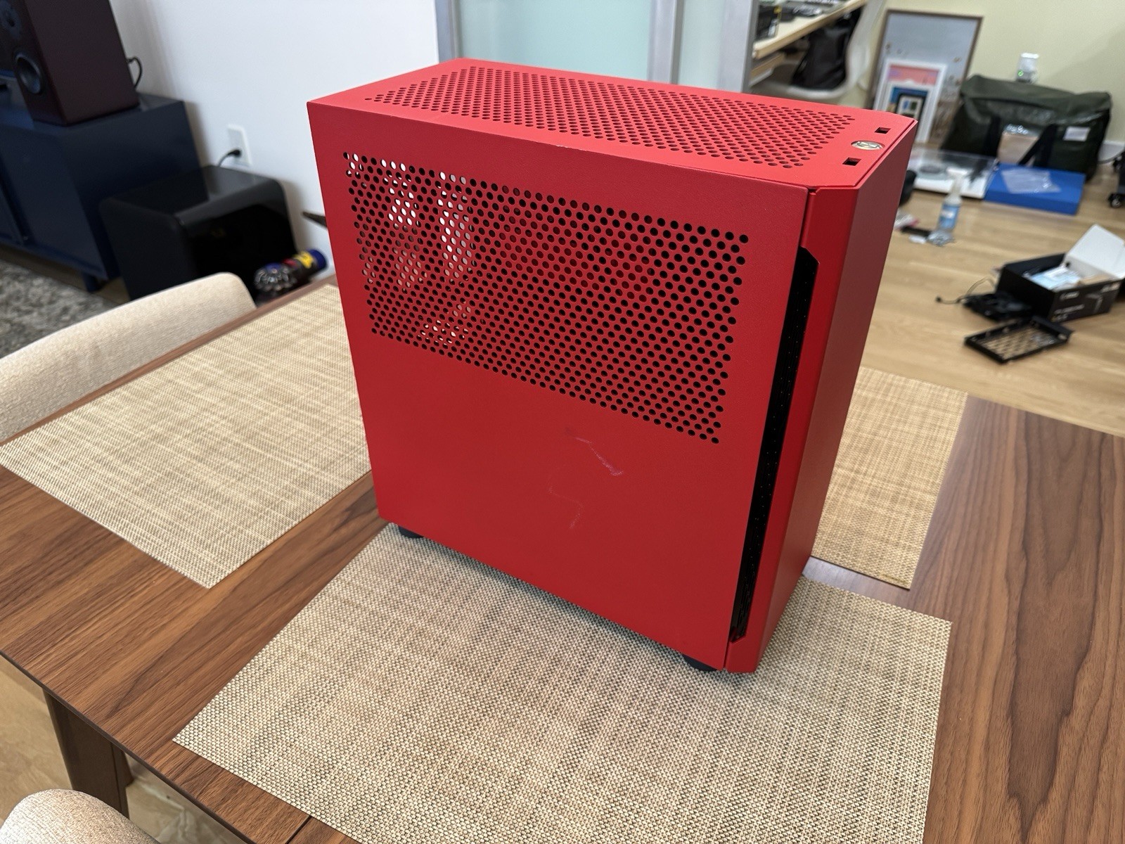 Sliger Cerberus X Small Form Factor ATX Case (Red) - *Rare Color*