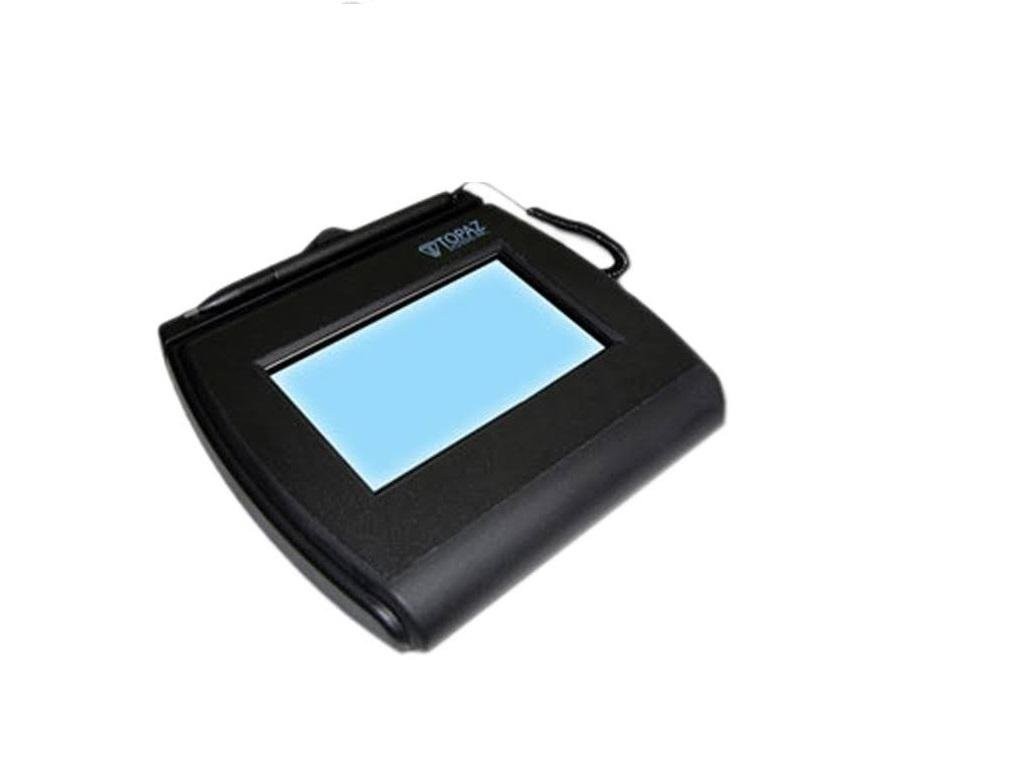 Topaz Systems Signature Terminal with Magnetic Card Reader w/LCD Display 4.4x2.5